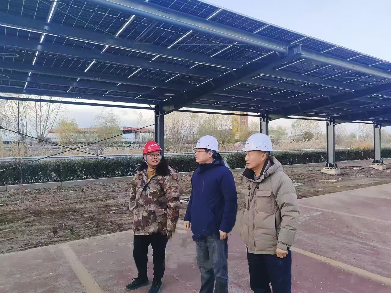 省冀交能源公司開(kāi)展新能源工程建設(shè)安全生產(chǎn)督導(dǎo)檢查活動(dòng)